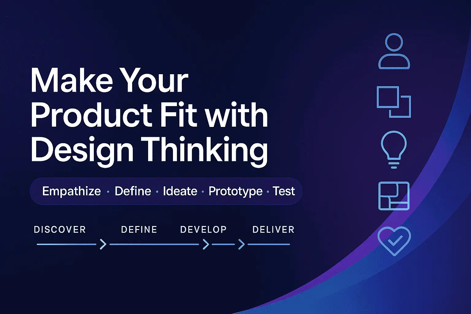 Make Your Product Fit with Design Thinking