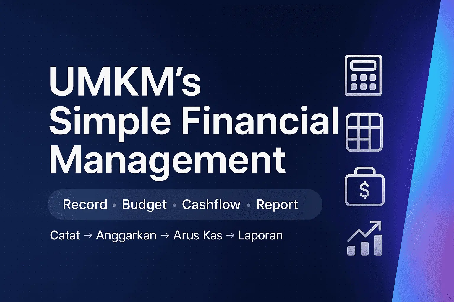UMKM's Simple Financial Management