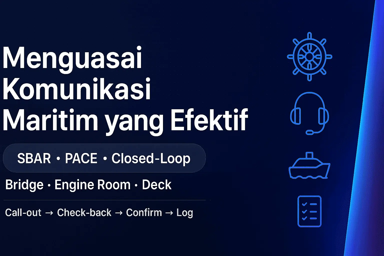 Menguasai Komunikasi Maritim yang Efektif