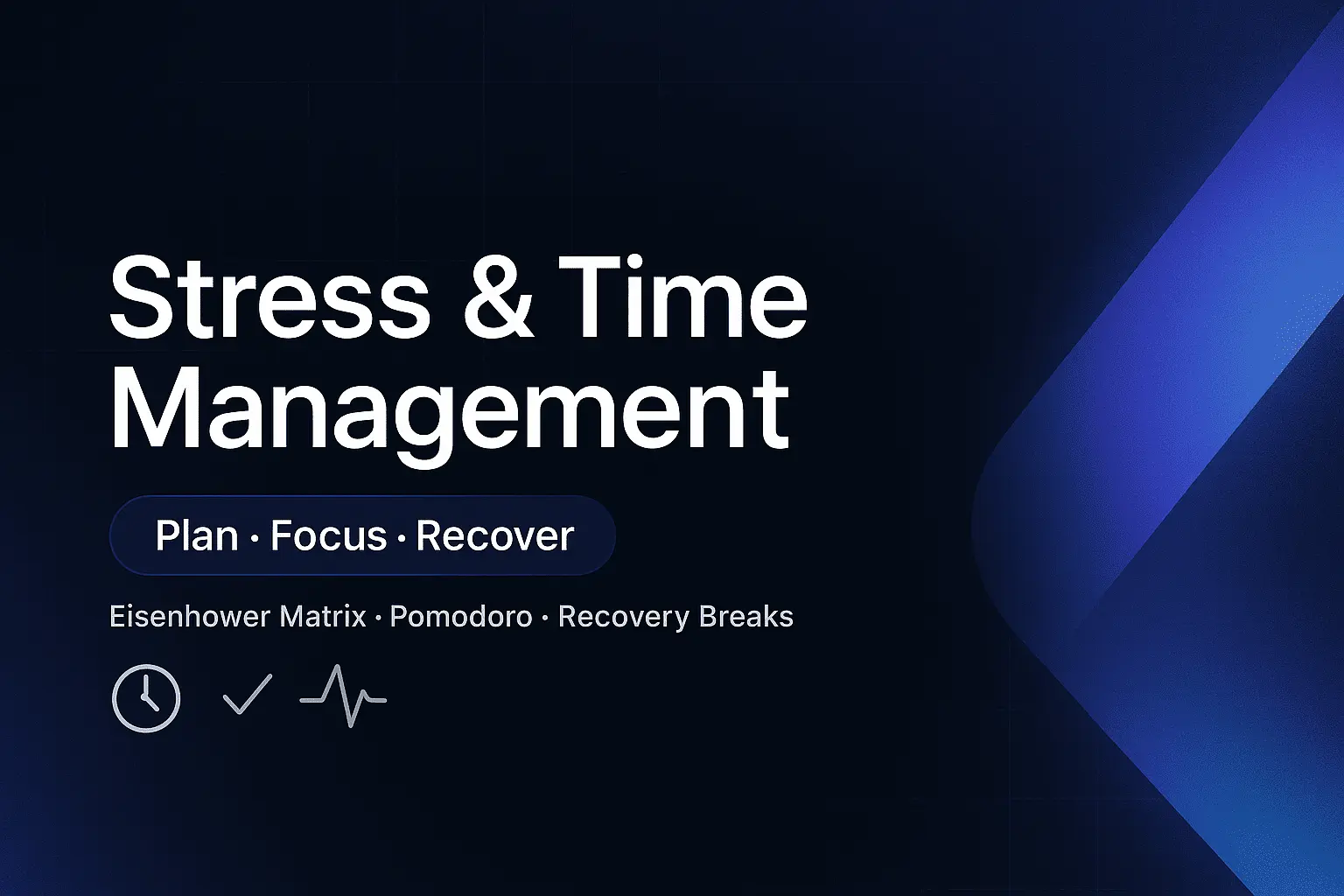 Stress & Time Management