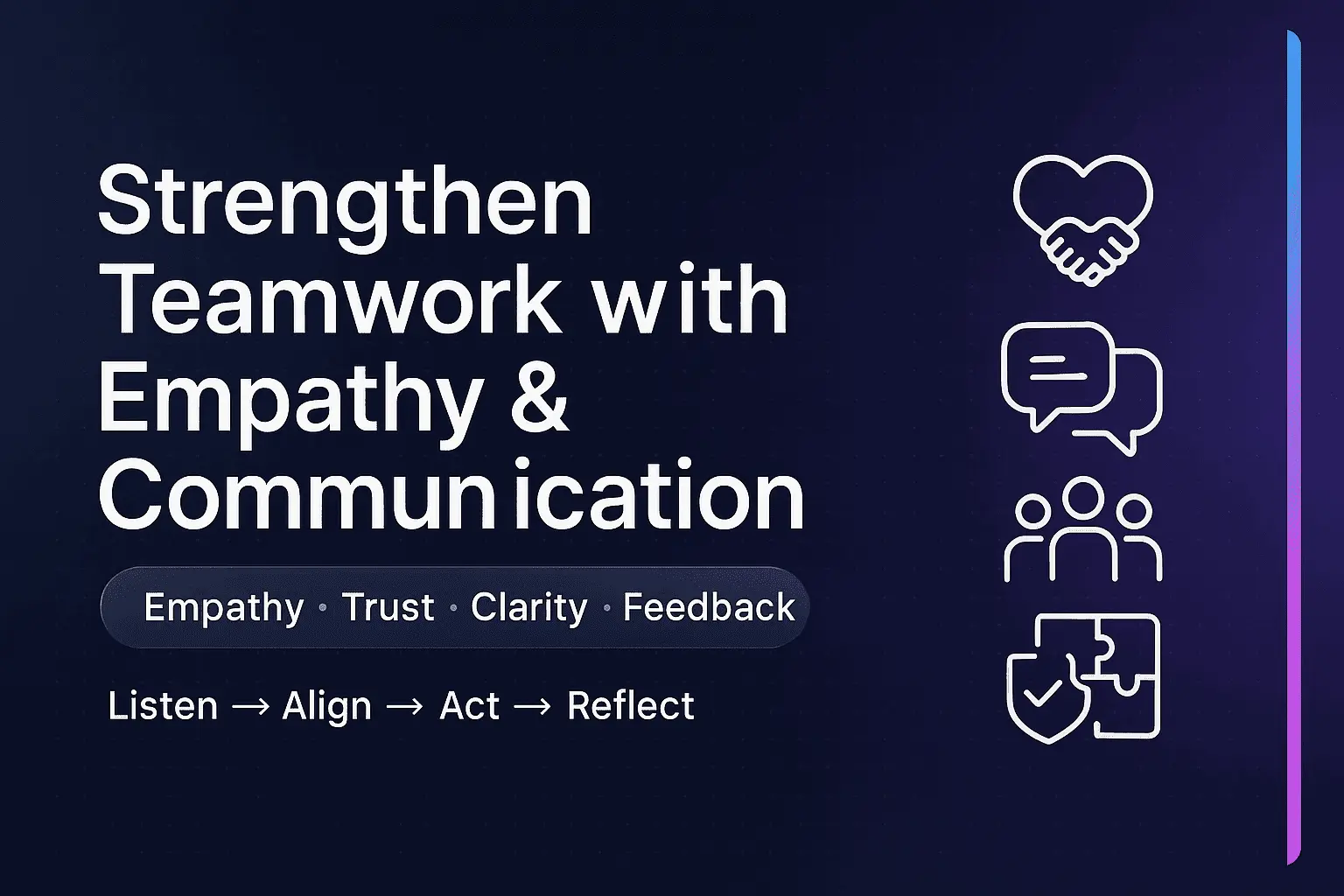 Strengthen Teamwork with Empathy & Communication