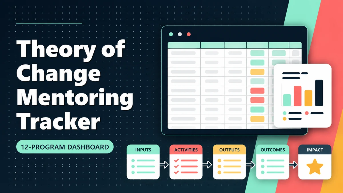 Theory of Change Mentoring Tracker dashboard thumbnail